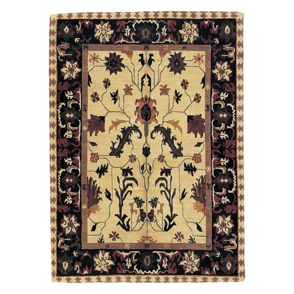 Tufenkian Tibetan Oriental Floral Hand Woven Wool Luxurious Rug Ret $3,375 - Picture 3 of 15